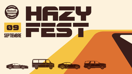 Poster del Hazy Fest 2023 Cervecera Península