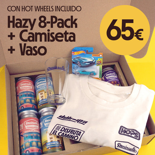 Hazy Pack + Camiseta + Vaso